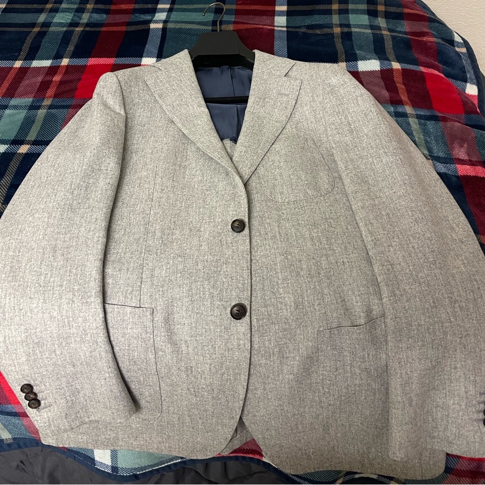 Suitsupply Flannel Suit 42R